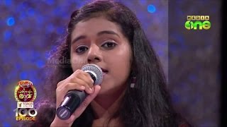 Pathinalam Ravu Season2 Crista Kala singing eemanin thanalil nee [upl. by Reta787]