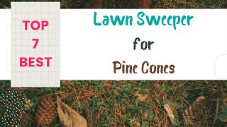 ✅ 7 Best Lawn Sweeper for Pine Cones  Best Pull Behind Lawn Sweeper [upl. by Yeliac775]