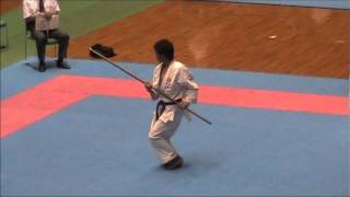 Kata KAATIN NO KON  All Okinawan Karate Kobudo Championships 2011 [upl. by Sib]