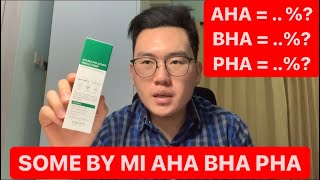 SOME BY MI AHA BHA PHA 30 DAYS MIRACLE TONER [upl. by Rehtaeh]