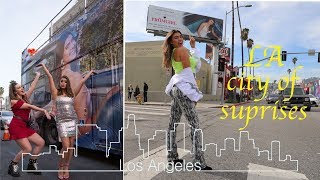 Week in my life in LA Im on a billboard and busapartment shopping KALANI HILLIKER [upl. by Nepil816]