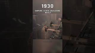 Workers building the Empire State building 1930s  4K 60fps Iconic Scenes Part 5colorized [upl. by Christopher515]