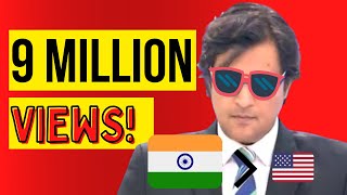 Arnabs 9 MILLION views American Roast 👀💪🏼 [upl. by Manton]