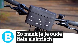 Met deze kleine kit maak je van je fiets een ebike [upl. by Gierc]