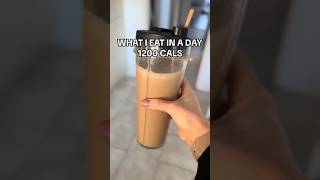 What I eat in a day  1200 cals [upl. by Namyl683]