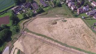 Gislingham Suffolk Archaeological dig video Via DJI drone [upl. by Sproul788]