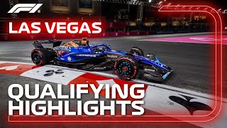 Qualifying Highlights  2023 Las Vegas Grand Prix [upl. by Millan]