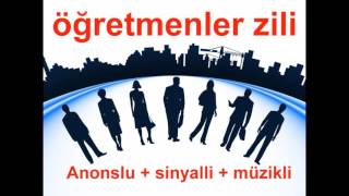 Öğretmen zili HD sinyalli  anonslu  müzikli [upl. by Aicertap724]