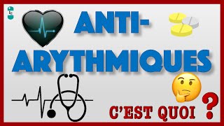 Anti Arythmiques Cardiaques et leur Pharmacologie partie 1 [upl. by Atinomar522]