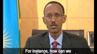 President Kagames New Year Address to the Nation Kigali 1 January 2010 [upl. by Neelloc329]