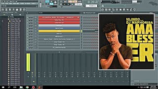 AmAblesser Type Beat in FL Studio DJ Maphorisa Mlindo The Vocalist [upl. by Newra]