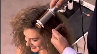 Glomail  Instyler Rotating Hot Iron Straightening and Styling Curly Hair [upl. by Yerac]