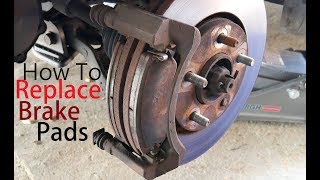 How To Change Replace Brake Pads Easy Simple [upl. by Ferreby]