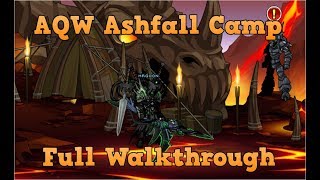 AQW join ashfallcamp Full Walkthrough  7 Deadly Dragons [upl. by Nedi451]