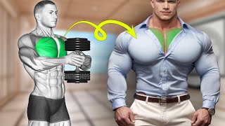 7 Dumbbell Chest Workout  Effective Exercises [upl. by Anits]