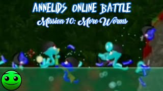 Annelids Online Battle  Mission 10 More Worms  TK Khôi VN [upl. by Lanam494]