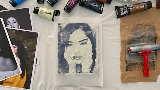 How to Create Successful Image Transfers Using Gelli Printing [upl. by Odelinda]