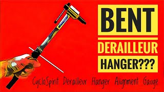 CycloSpirit Derailleur Hanger Alignment Gauge – Is My Derailleur Hanger Bent [upl. by Odraude]