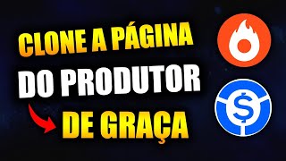 Como Criar Sua Estrutura Própria de Afiliado Clonando a Página do Produtor [upl. by Aldis237]