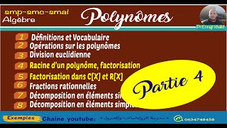 Racines dun polynôme et factorisation partie 4 [upl. by Constance]