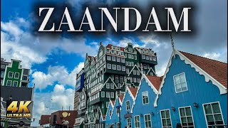 Zaandam Netherlands 4K Ultra HD Walking Tour [upl. by Gierk855]