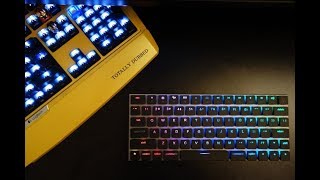 Vinpok Taptek review  An RGB mechanical Bluetooth keyboard  By TotallydubbedHD [upl. by Lodhia]