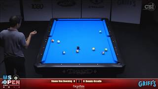 8BALL NAILBITER  Shane Van Boening vs Dennis Orcollo  2018 US Open 8Ball Championship [upl. by Ameen235]