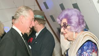 Barry Humphries best moments pranking and teasing the royals [upl. by Ahsenrat514]