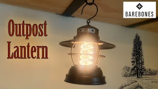 Barebones Outpost Lantern  VintageStyle with Modern Technology [upl. by Etterb412]