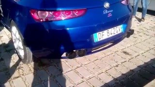 Sound Alfa Brera 3200 v6scarichi Silenziati LRS EXHAUST sound da urlo [upl. by Nomead]