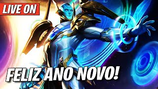 🔴 LIVE DA VIRADA FELIZ ANO NOVO 💜 MOBILE LEGENDS [upl. by Dronel329]