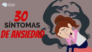 TODOS LOS SÍNTOMAS DE LA ANSIEDAD EXPLICADOS FÍSICOS Y PSICOLÓGICOS [upl. by Waterman247]