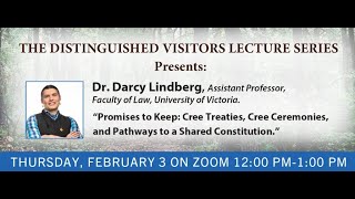 The Distinguished Visitors Lecture Series Presents Dr Darcy Lindberg UVicLaw [upl. by Christina855]