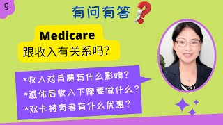 第 9 期  联邦医保红蓝卡跟收入高低有关系吗？什么是Medicare中的IRMAA？退休后收入降低了要做什么？ [upl. by Alyda956]