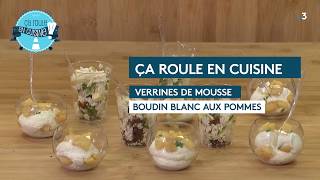 Verrines de mousse boudin blanc aux pommes [upl. by Lednor77]