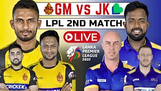 Jaffna Kings vs Galle Marvels  6th T20 Match Live Scores CS vs GM Live Commentary TOSS live [upl. by Jamil]