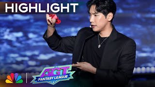 Yu Hojin performs MINDBLOWING magic  SemiFinals  AGT Fantasy League 2024 [upl. by Ingeborg]