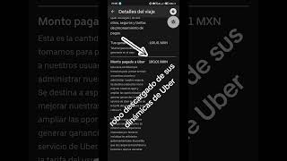 los súper cobros de tarifas para uber [upl. by Yorgos109]