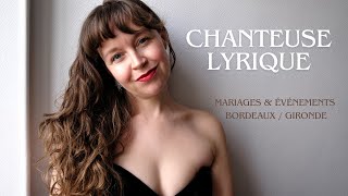 Rebecca Sorensen – Chanteuse Lyrique pour Mariages et Événements à Bordeauxen Gironde [upl. by Madonia]