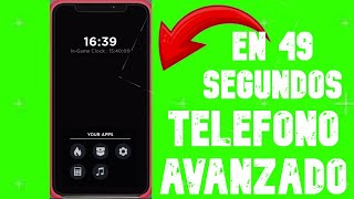 COMO HACER UN TELEFONO AVANZADO EN ROBLOX STUDIO EN 49 SEGUNDOS 🤑🤑🤑 [upl. by Jung472]