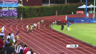 Mens Medley Relay Final  Athletics  Singapore 2010 Youth Games [upl. by Ditzel]