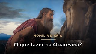 Homilia Diária  Um “roteiro” para a Quaresma Quartafeira de Cinzas [upl. by Keisling]