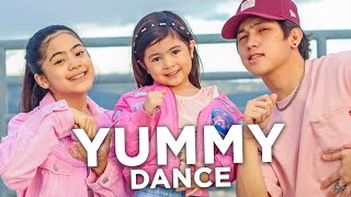 Justin Bieber  YUMMY Siblings Dance  Ranz and Niana ft natalia [upl. by Shandie]