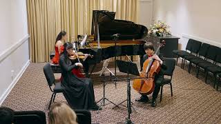 Piano Trio No 1 in D Minor Op 49 Mendelssohn Molto Allegro  Rising Crescendo Piano Trio [upl. by Matejka]