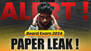 “ cbse PAPER LEAKED 🚨😰🔥 ” ये क्या हो गया   Urgent video  🙏⚠️ class 10  CBSE board exam 2024 [upl. by Ocirederf]