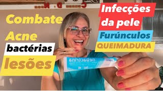 POMADA MILAGROSA para problemas na pele  Prevenir infecções bactérias e mucosas e queimaduras [upl. by Nolie]