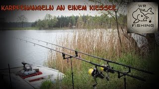 Karpfenangeln an einem Kiessee  wr fishing [upl. by Onra]