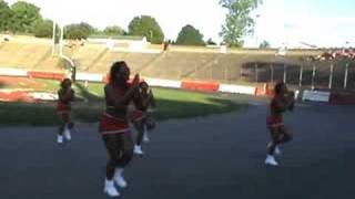 WSSU Cheerleaders say quotGo Ramsquot [upl. by Neddra]