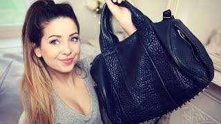 Whats In My Bag  Zoella [upl. by Aikam249]