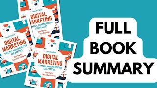 Digital Marketing Strategy Implementation and Practicequot by Dave Chaffey FULL BOOK SUMMARY [upl. by Urion]